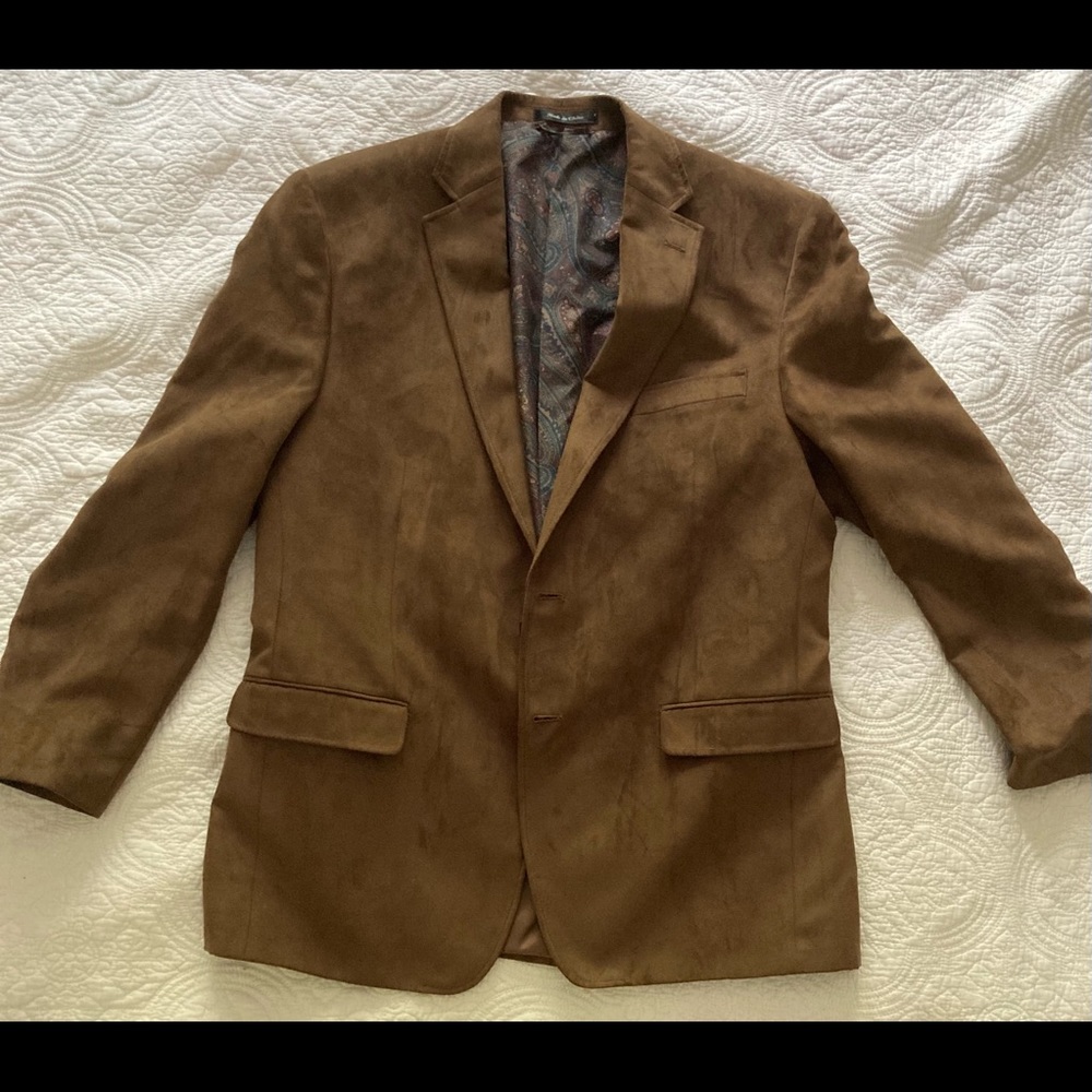 Lauren by Ralph Lauren Suede Brown Blazer
